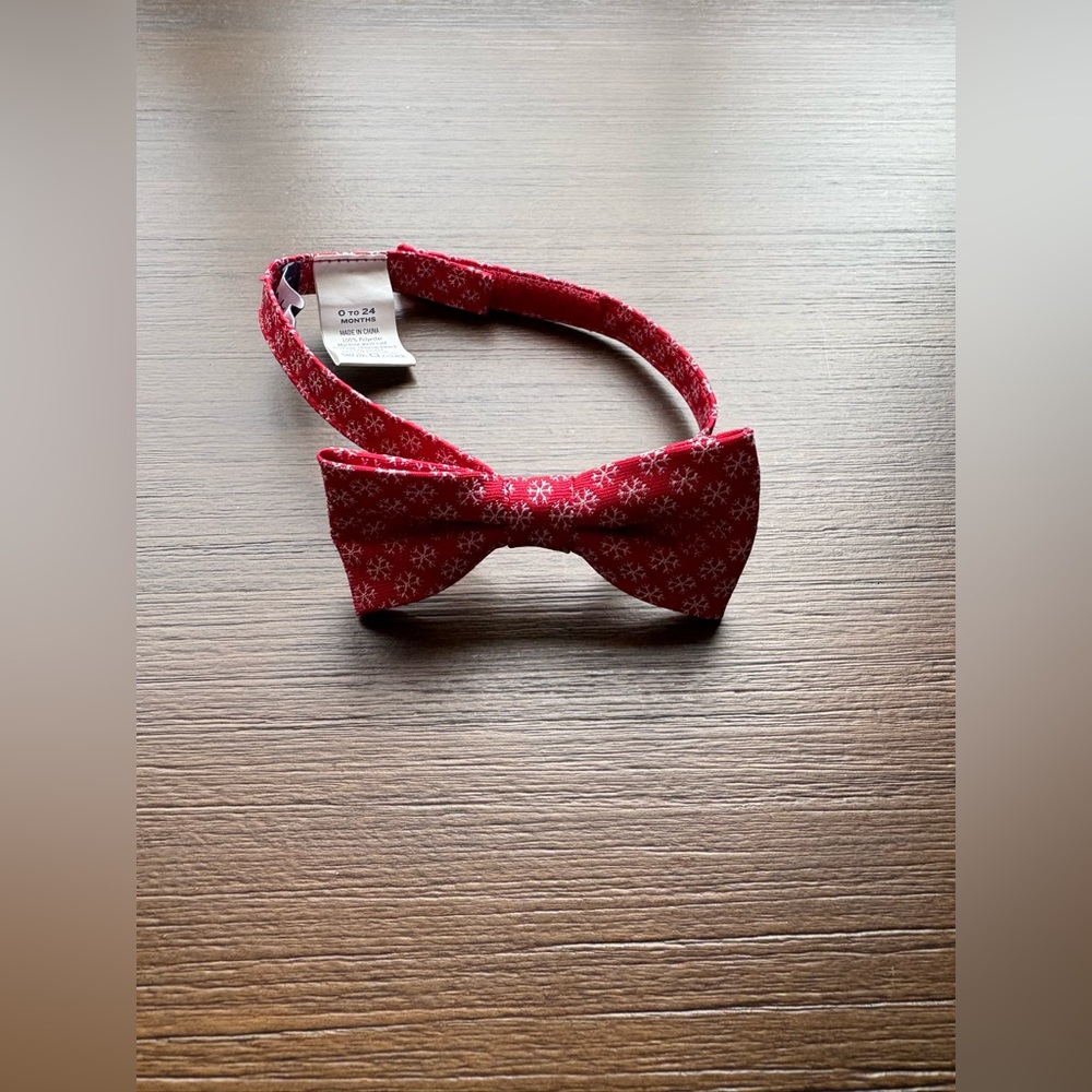Janie and Jack, Snowflake Bowtie, 0 to 24 months